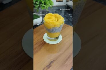 Mango Chia Pudding | Healthy, creamy & Refreshing Treat #healthy #food #recipe #cooking #summer