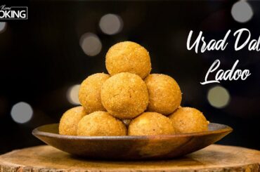 Urad Dal Ladoo Recipe | Healthy Snacks Recipes | High Protein Snacks | Laddu Recipe | Sweet Recipes