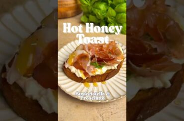 Hot Honey Toast #food #cooking #toast #toastidea #fancytoast #recipe #healthy