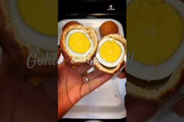 Golden Egg Roll recipe #shorts #eggroll #scotcheggs #egg #eggs #food #reels #tiktok #healthy #recipe