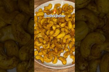 Roasted Cashews | Masala kaju | Healthy snacks #snacks #shorts