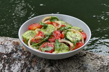 Spring salad by the river ( Simple & Delicious recipe)