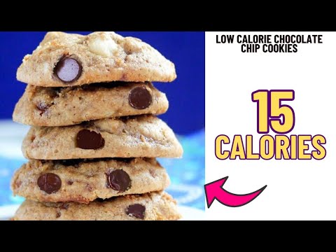 Low calorie chocolate chip cookies- low calorie cookie recipe- healthy low calorie snacks Low calorie chocolate chip cookies- low calorie cookie recipe- healthy low calorie snacks