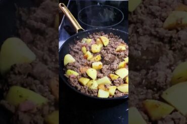 Savory Ground Beef And Potatoes!  #food #dinners #easymeals