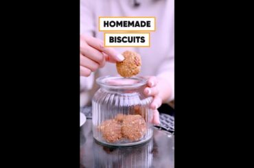 How to Make Healthy Biscuits at Home #shorts