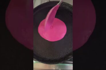 Healthy Beetroot Dosa. #ytshorts #cooking #recipe #dosa #healthy #tastycreaminess #indianstreetfood