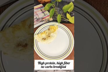Weight loss breakfast recipe..no carbs, high protein recipe by a nutritionist