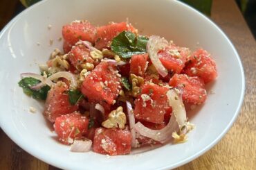 Easy healthy Watermelon Feta Salad|Summer Special Watermelon Recipes| Salad Recipe