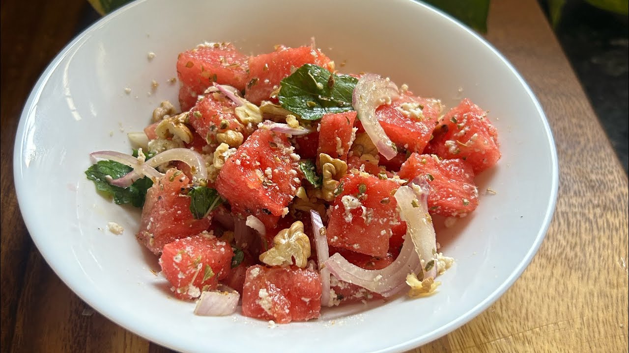 Easy healthy Watermelon Feta Salad|Summer Special Watermelon Recipes| Salad Recipe Easy healthy Watermelon Feta Salad|Summer Special Watermelon Recipes| Salad Recipe