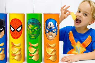 Kids learn to choose healthy food