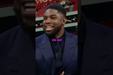 Micah Richards showing off the booty gains on accident