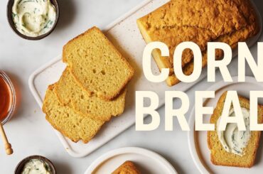 Soft and Fluffy Corn Bread recipe| Moist and Sweet Corn Bread| Healthy Bread recipe