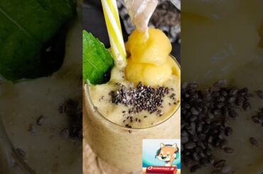 Mango Smoothie Without Milk Recipe #shorts#youtubeshorts#recipe #mango#smoothie#village#food#haryana