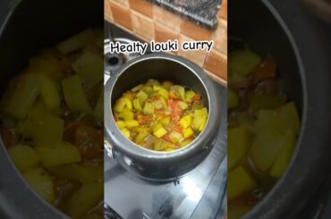 “Healthy Lauki Curry in Pressure Cooker | Quick Lunch Recipe”#loukikisabji#indianfood#viralshorts