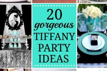 20 Top "Breakfast at Tiffany's" Party Ideas!