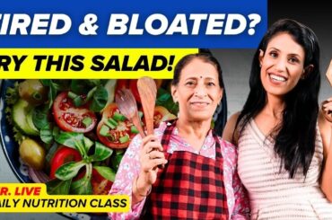 Easy Anti-Inflammatory Salads for Hormonal Balance | Low-Calorie Recipes | Daily FREE Masterclass