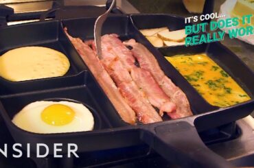 Master Pan Cooks One Full Breakfast | It's Cool, But Does It Really Work?