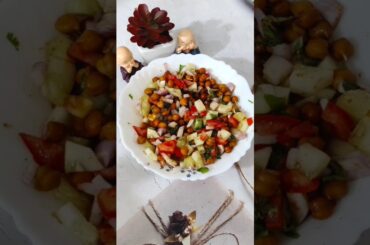 Chana chaat recipe | #shortsfeed #ytshorts #shorts #healthy #recipe #food #healthykitchenwithmonika