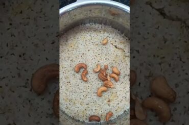 Kuthiravali Pongal #cooking #food #millet #recipe #healthy #shorts #ytshorts #milletsrecipe