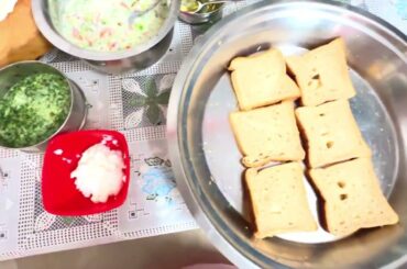 Healthy Veg Sandwich Recipe | Cucumber Paneer Tomato Dahi Sandwich | Easy Breakfast/Lunch Idea