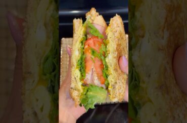 Very delicious breakfast sandwich #trending #shorts #viralvideo