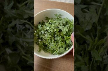 The perfect arugula salad #recipe #easyrecipe #food #cooking #foodie #yummy #salad #healthy