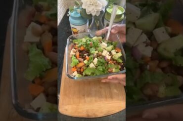 Quick healthy protein rich recipe..#shorts #salad #recipe #healthy