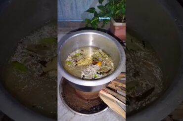 Kattela poyyi vanta rice cooking friends. #food #fire #cooking #ricerecipe #healthy #subscribe#like.