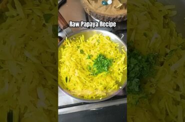 Good source of Vit & Antioxidant Gujarati Sambharo #healthy #recipe #shorts #papaya #salad #foodie