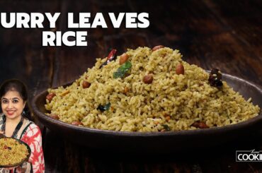 Curry Leaves Rice | Easy Lunchbox Recipe in 15 Minutes | Iron-Rich Recipes | Healthy One-Pot Meal