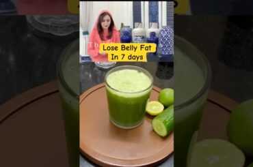 Lose Belly Fat In 7 days | Best Drink For Weight Loss By Dr. Umme  Raheel #shorts #bellyfat #recipe