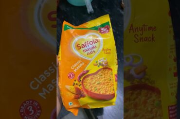 Saffola Masala Oats Recipe for Weight Loss | How to make oats #healthyfood #breakfast