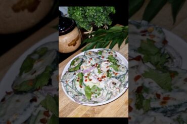 VIRAL SALAD RECIPE | easy healthy salad recipe #shorts #salad #trending