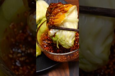 Low Cal High Protein Steamed Chicken & Cabbage | Easy Healthy Meal!#asmr