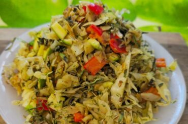 Burn belly fat with this healthy salad recipe, the best and top high protein meal!