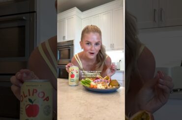 MY BEST ONE YET #snackideas #alliessnackplate #healthysnacks #afternoonvlog #vegetarian #highprotein