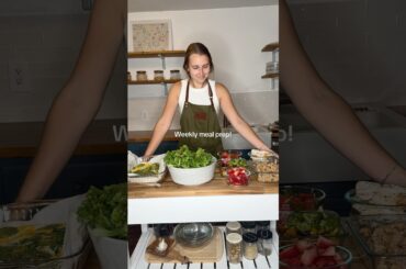 Healthy meal prep for the week!