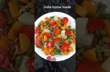 Steamed vegetable salad | easy healthy salad recipe at home