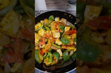 Best protein Rich Dinner recipe for weight loss/ Paneer sabzi to loose weight# healthydinner#food