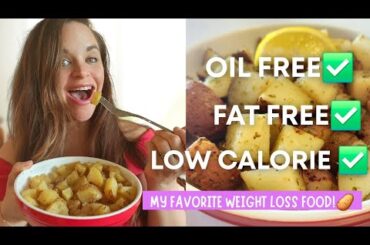 My #1 POTATO meal for weight loss / oil free & low calorie density