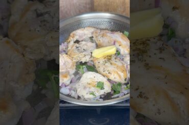 Pan cooked chicken for dinner #lowcalorie #food #health #chicken
