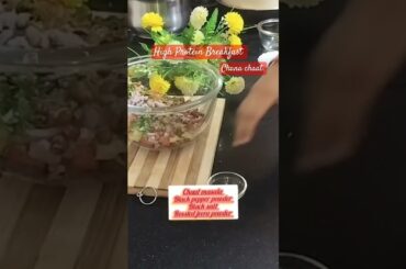 High protein breakfast recipe || Chatpata nasta || Tasty and healthy snacks || waight Loos recipe