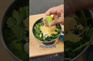 #recipe Sandwich Chutney Recipe | Green Chutney Recipe | Chutney recipe #shorts