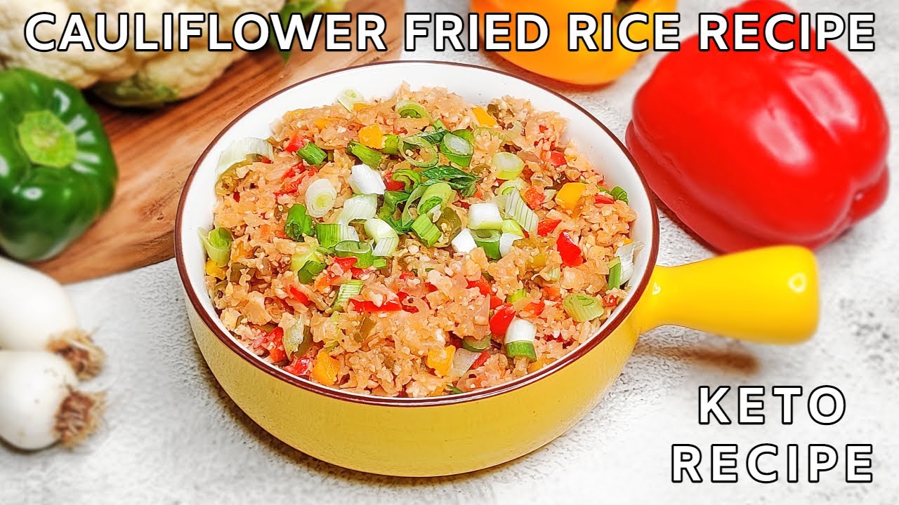 Cauliflower Fried Rice Recipe | Tasty Healthy Low-Carb Gobi Fried Rice | Gobi Rice Recipe Cauliflower Fried Rice Recipe | Tasty Healthy Low-Carb Gobi Fried Rice | Gobi Rice Recipe