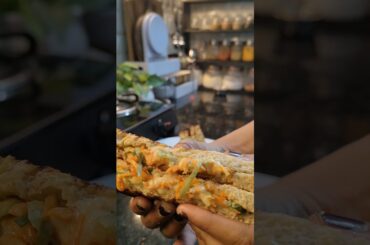 tasty and healthy #shortvideo #trendingshorts #youtubeshorts #food #cooking #sandwich #healthyeating