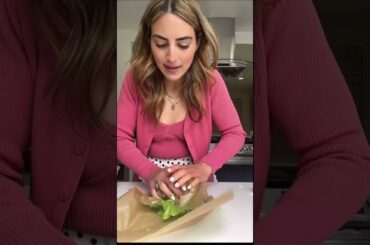 Perfect lettuce wraps every time! Now get funky and have fun with your fillings! #shorts #recipes