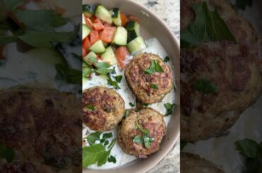 Mediterranean Turkey Meatballs ! Healthy and delicious #recipe #meatballs #cooking