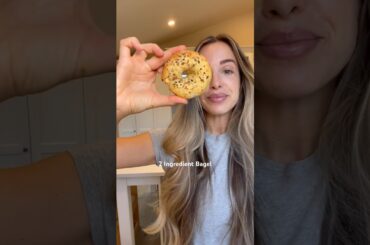 1 cup of yogurt + 2 cups of almond flour! Bake @ 375 for 25 mins. #easyrecipe #healthyfood #momlife