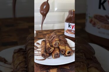 Nutella french toast roll ups #shorts