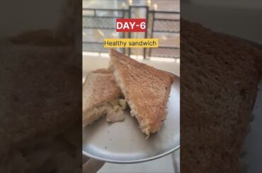 Try this Healthy weight loss sandwich #healthybreakfast #weightlossrecipe #trending #fastweightloss